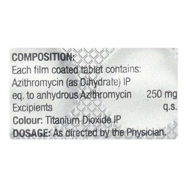 AZILIP 250 Tablet 10's