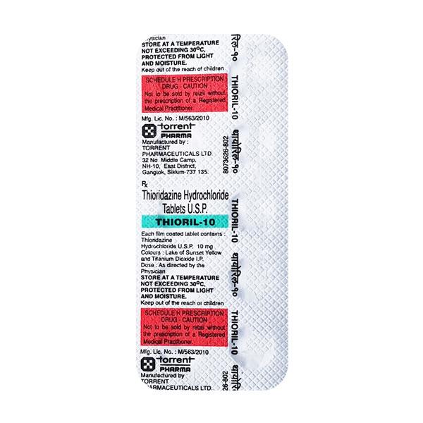 Thioril 10mg Tablet 10'S