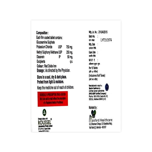 DIACEFORD GM Tablet 10's