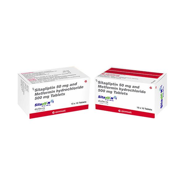 SITAZIT M 50/500 Tablet 10's