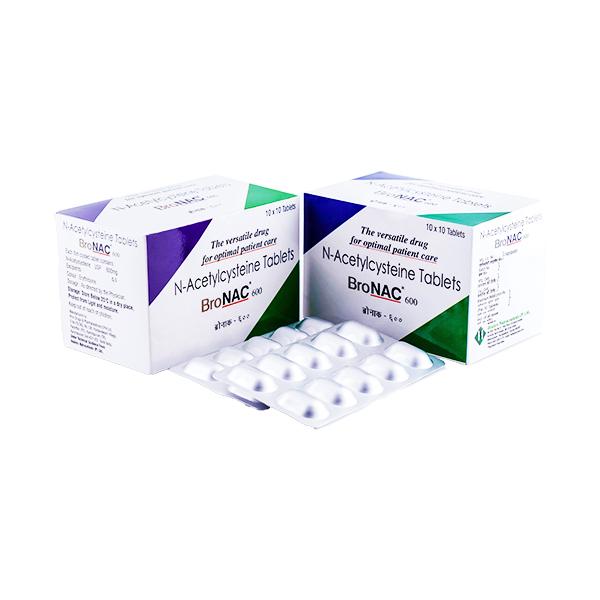 Bronac 600mg Tablet 10'S
