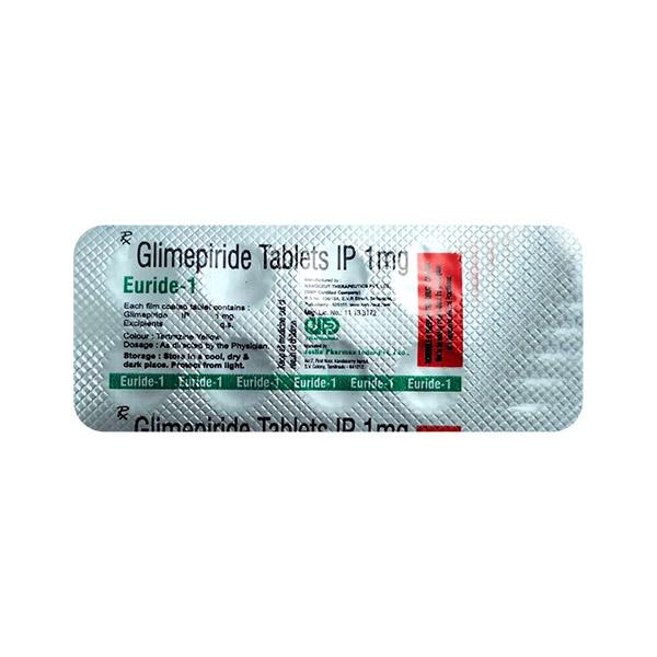 EURIDE 1 Tablet 10's