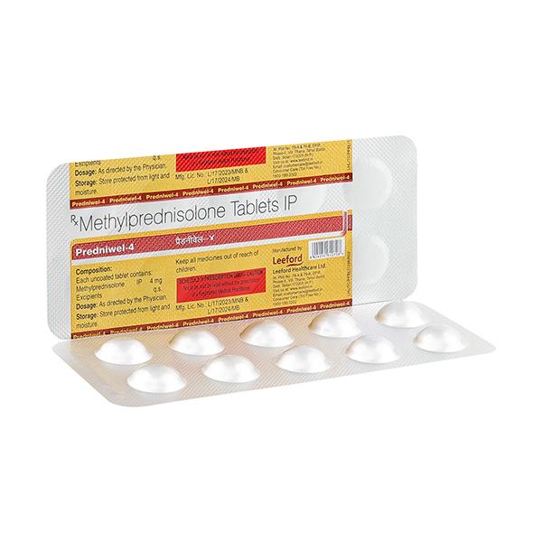 PREDNIWEL 4 Tablet 10's