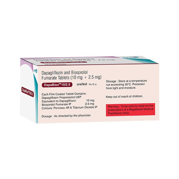 DAPABISO 10/2.5 Tablet 10's