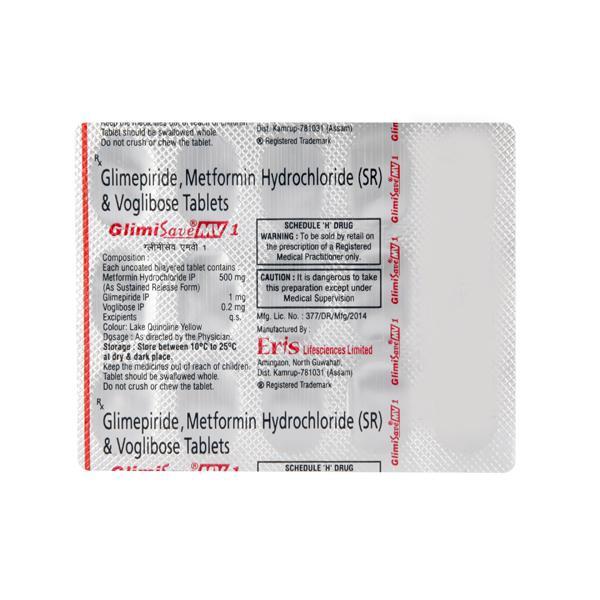 Glimisave MV 1 Tablet 15'S