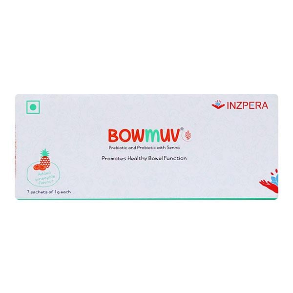 BOWMUV ADDED PINEAPPLE FLAVOUR Sachet 7's