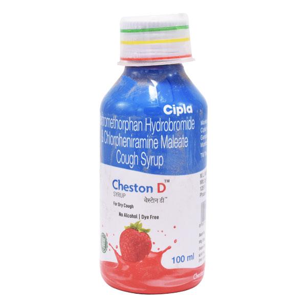 CHESTON D Sugar Free COUGH Syrup 100ml