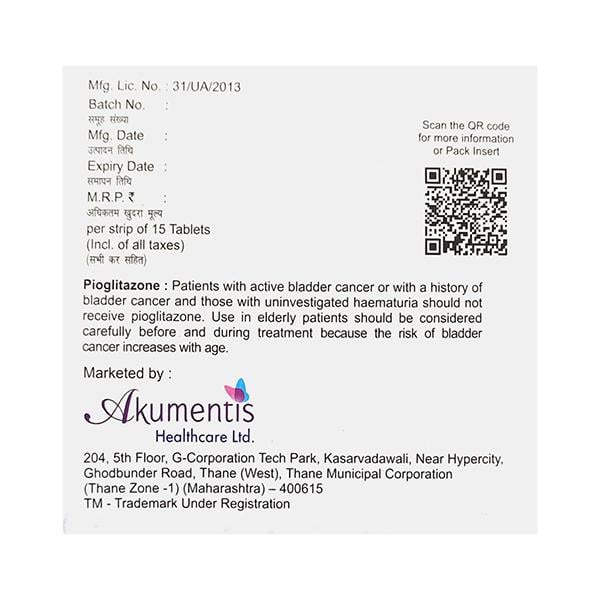 SWITGLIM MP 1/15 Tablet 15's