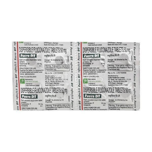 Fusys DT 50mg Tablet 4'S