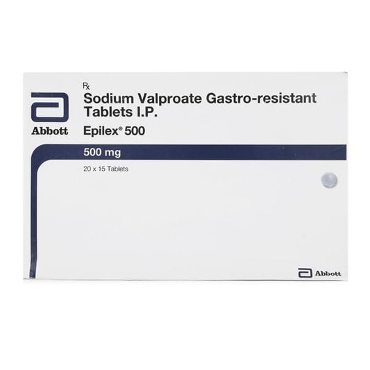 EPILEX 500mg Tablet 15's