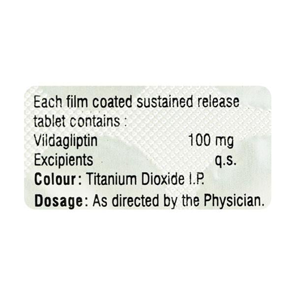 VIDAGLO OD 100 Tablet 10's