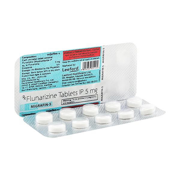 MIGRAFIN 5 Tablet 10's