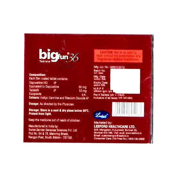BIGFUN 36 GOLD Tablet 4's