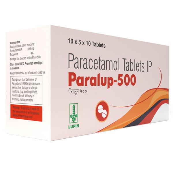 PARALUP 500 Tablet 10's