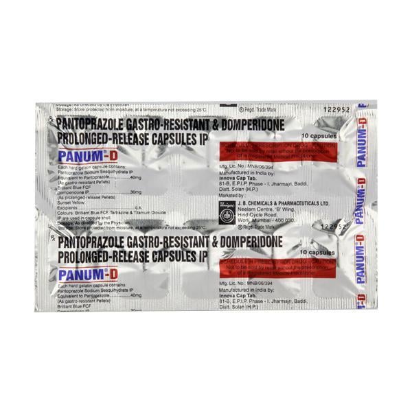 Panum D Capsule 10'S