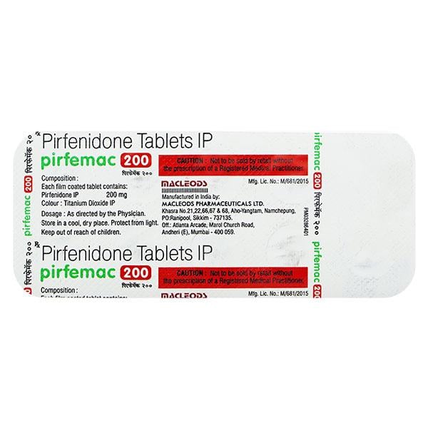 PIRFEMAC 200 Tablet 10's