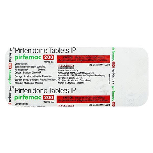 PIRFEMAC 200 Tablet 10's