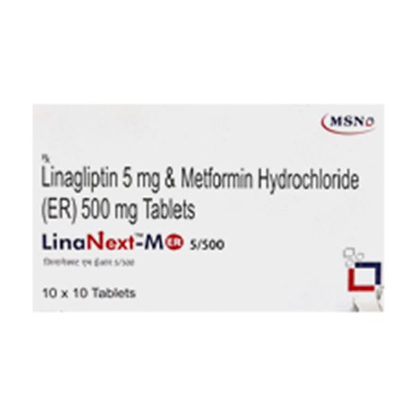 LINANEXT M ER 5/500 Tablet 10's