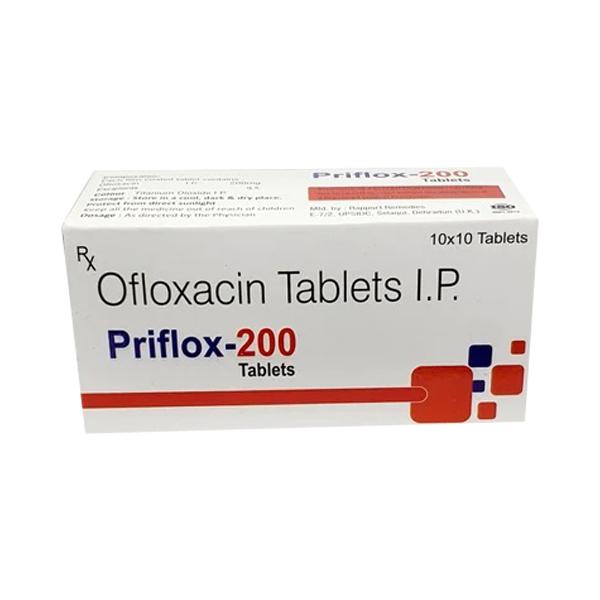 PRIFLOX 200 Tablet 10's
