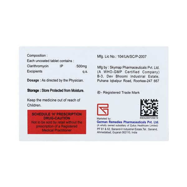 BIOMYCIN 500 Tablet 4's