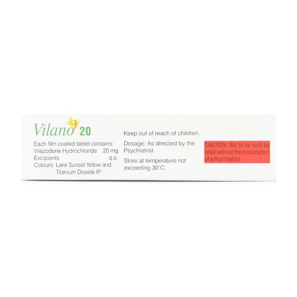 Vilano 20mg Tablet 10