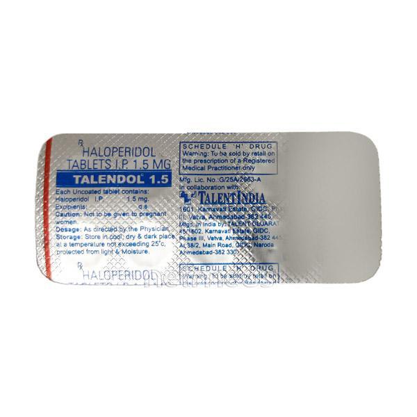 Talendol 1.5mg Tablet 10'S