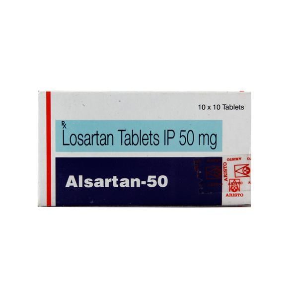 Alsartan 50mg Tablet 10'S