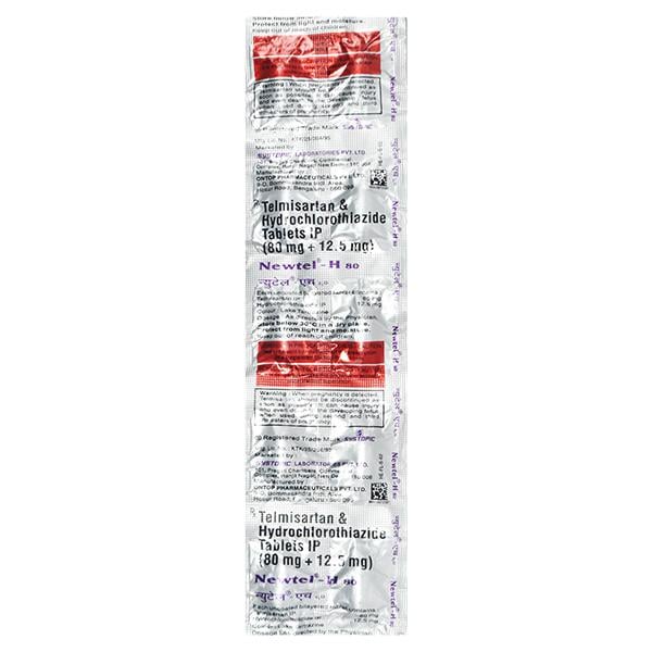 Newtel H 80mg Tablet 10'S