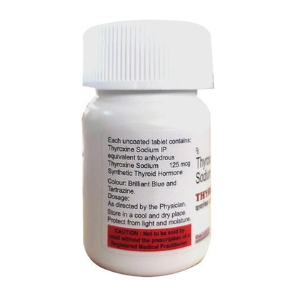 THYROX 125 Tablet 120's