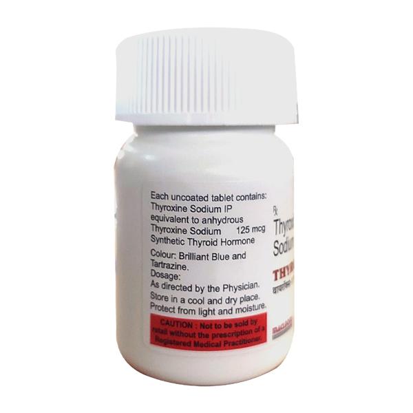THYROX 125 Tablet 120's
