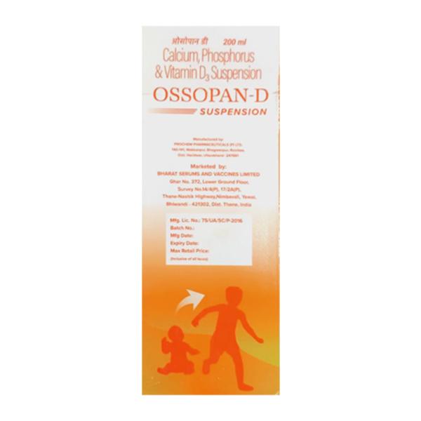 OSSOPAN D MANGO FLAVOUR Suspension 200ml