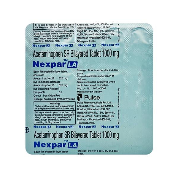 NEXPAR LA Tablet 15's