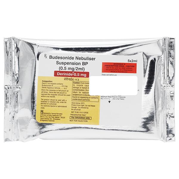 Derinide 0.5mg Respule 5X2ml