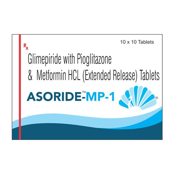 ASORIDE MP 1MG TABLET 10'S