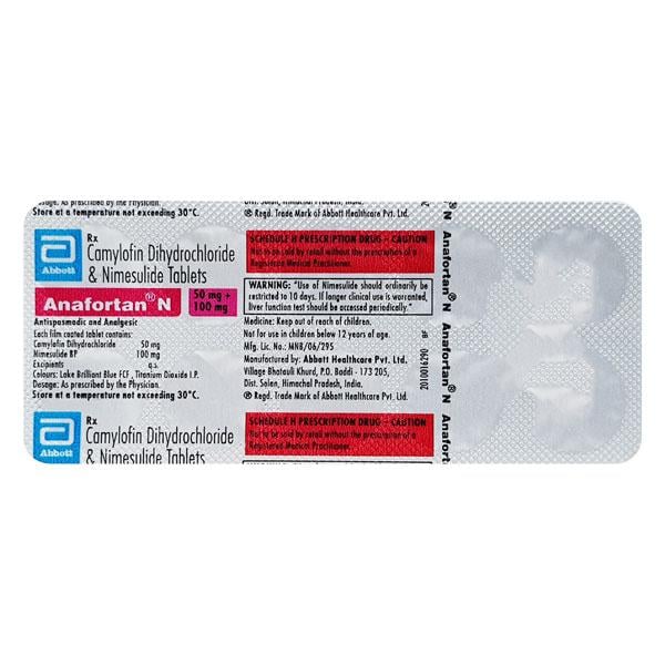 Anafortan N Tablet 10'S