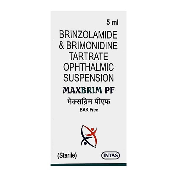 MAXBRIM PF BAK FREE Ophthalmic Suspension 5ml