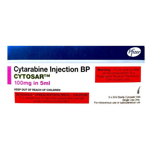 Cytosar 100mg Injection 5ml