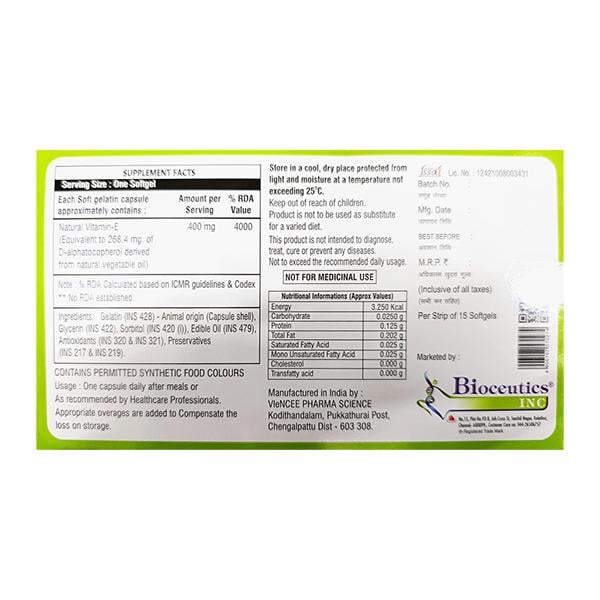 E TAMIN Capsule 15's