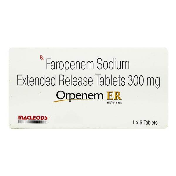 Orpenem ER 300mg Tablet 6'S