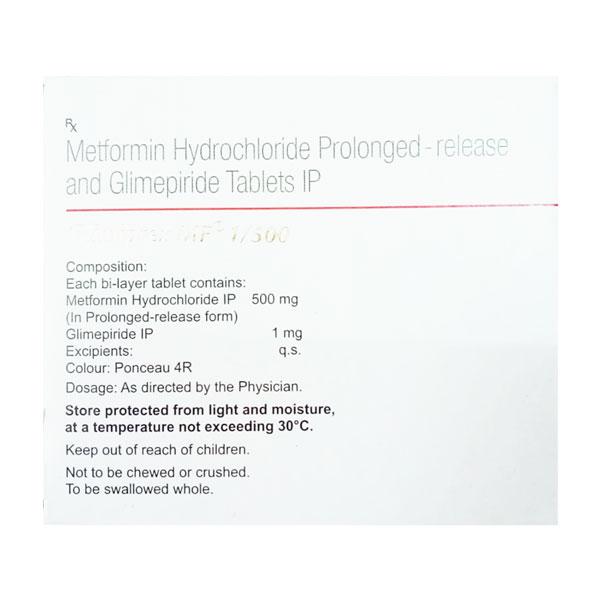 GLIMIPREX MF 1/500 Tablet 15's