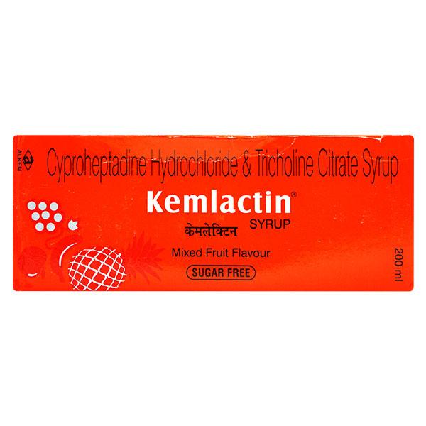 KEMLACTIN SUGAR FREE MIX FRUIT FLAVOURED Syrup 200ml