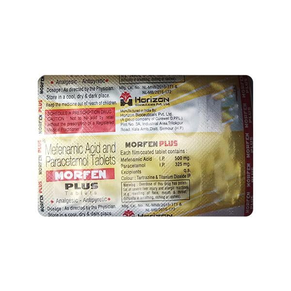 MORFEN PLUS Tablet 10's