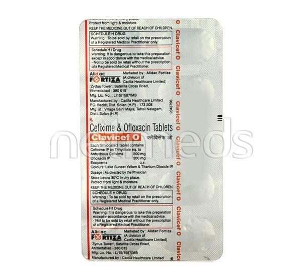 Clavicef O Tablet 10'S