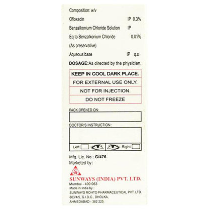 Oflo Eye Drops 5ml