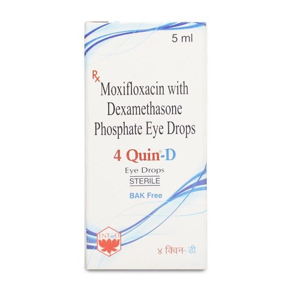 4 QUIN D Eye Drops 5ml