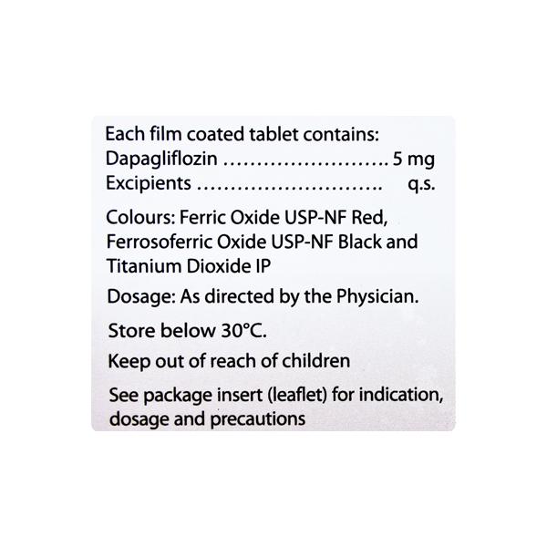 T2C 5 Tablet 15's