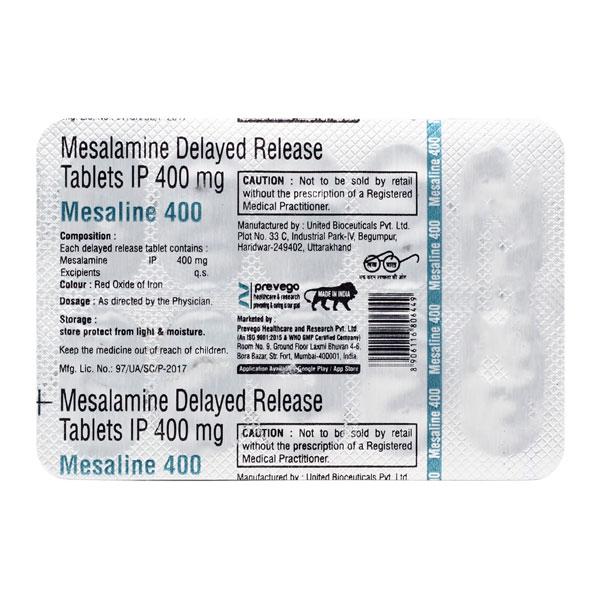 MESALINE 400 Tablet 10's