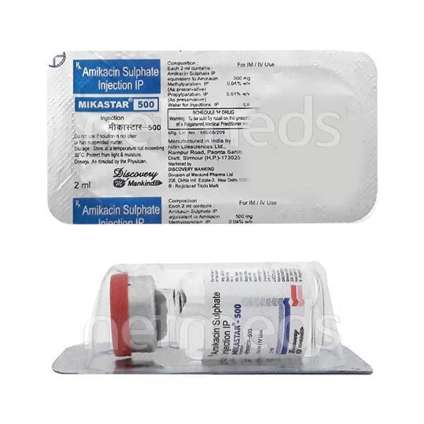 Mikastar 500mg Injection 2ml