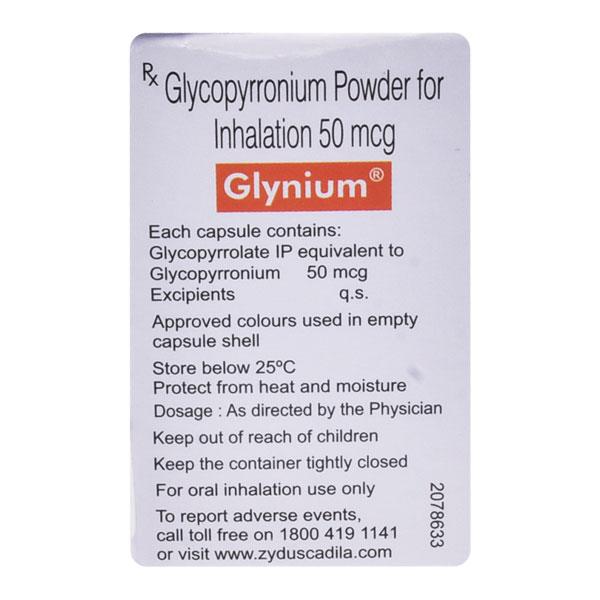 Glynium Respicap 30's
