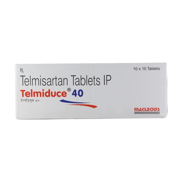 Telmiduce 40mg Tablet 10'S